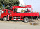 Dongfeng Tianjin 4x2 6 Wheeler Truck Mounted CLW Straight Boom Crane