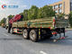 Sinotruk Howo 8x4 Truck Mounted 25T SANY Palfinger Knuckle Boom Crane