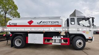 Camión cisterna de combustible móvil FAW 4x2 con dispensador Censtar