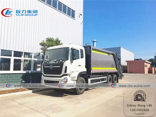 Dongfeng Kinland 6x4 18 - 20cbm Garbage Compactor Truck