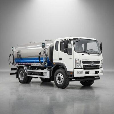 SINOTRUK HOWO CAFU 6000L Fuel Refueling Truck with Dual-Compartment Tank and YUNNEI YN4102 Diesel Engine