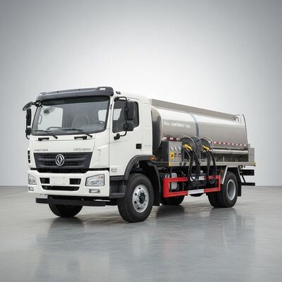SINOTRUK HOWO CAFU 6000L Fuel Refueling Truck with Dual-Compartment Tank and YUNNEI YN4102 Diesel Engine