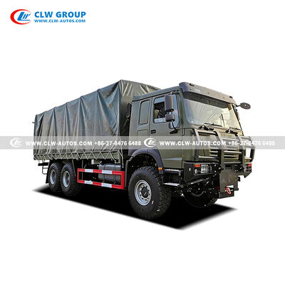 Sinotruk HOWO 6x6 All-Wheel Drive Troop Carrier Truck with 371HP Diesel Engine for 30 Personnel Transport
