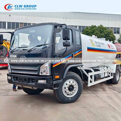 FAW 10m³ LPG Bobtail Refueling Truck with Right-Hand Drive and Q345R Steel Tank for African Markets