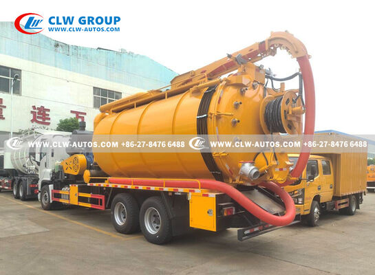 Isuzu 6x4 Sewer Cleaning Truck with 20 m³ Tank Capacity and Cold-Weather Resilience for Municipal Sanitation