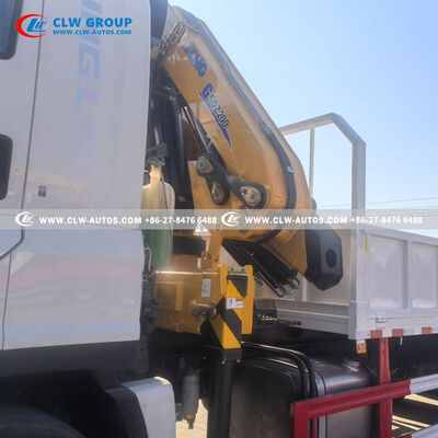 Isuzu FVZ 300HP 10-Ton Knuckle Boom Crane Truck with Integrated Transport and Lifting for Construction and Logistics
