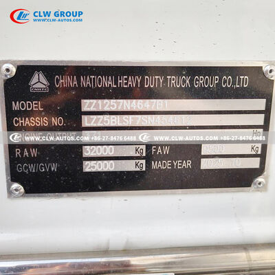 HOWO 371HP 20,000L Fuel Tanker Truck – 6x4 Heavy-Duty Diesel Bowser for Mining and Commercial Fuel Distribution