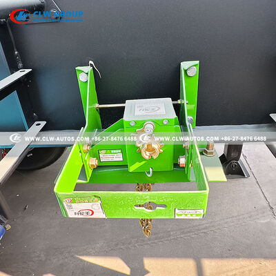 12.6m 6 Compartments Carbon Steel Feed Trailer for Bulk Feed and Mixed Ration Delivery