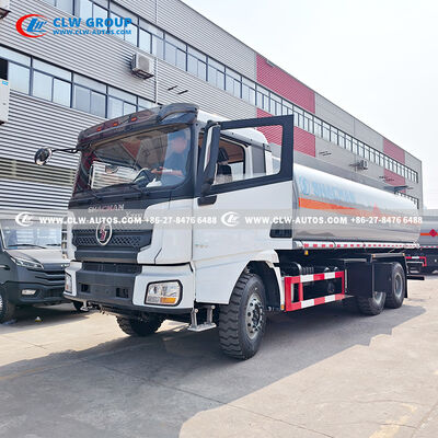 SHACMAN 6x4 25,000L Fuel Tank Truck with Censtar Dispenser for Construction and Mining Refueling