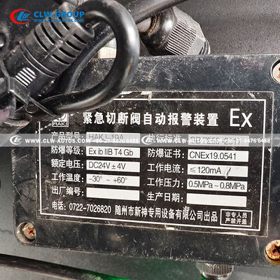 SHACMAN 6x4 25,000L Fuel Tank Truck with Censtar Dispenser for Construction and Mining Refueling