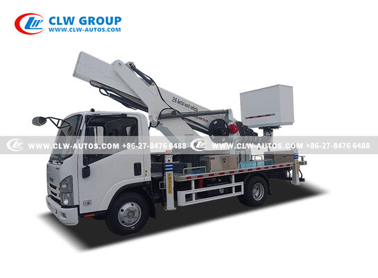 Isuzu KV100 4x2 26-Meter Insulated Aerial Work Platform with 120HP Engine for Live-Line High-Voltage Maintenance