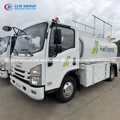 ISUZU NPR 6,000L Fuel Bowser with 150HP Euro V Engine and Integrated Fuel Dispenser for Commercial Refueling