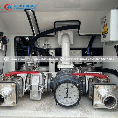 ISUZU NPR 6,000L Fuel Bowser with 150HP Euro V Engine and Integrated Fuel Dispenser for Commercial Refueling