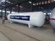 Horizontal LPG Bullet Storage Tank / LPG Truck Tanker For Bottling Plants