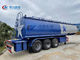 3 Axles 40000 Liters Q235 Carbon Steel Tank Semi Trailer For Crude Oil