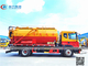 Dongfeng D9 Duolicar 15m3 Vacuum Sewer Tank Truck